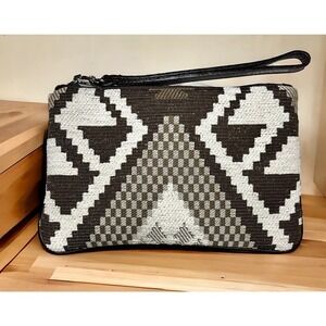 Glenda Gies Chenille Aztec Wristlet